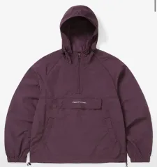 thisisneverthat アノラックパーカー　Lサイズ パープル　紫 thisisneverthatアノラックパーカー