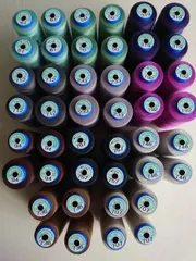 工業用スパンミシン糸　KING　60番　44本セット　まとめ売り  K23
