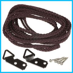 【新着商品】丸ヒモセット 3.5mm 2m 福井金属工芸 茶 F-0136