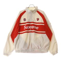 SUPREME (シュプリーム) 24SS Ducati Track Jacket ドゥカティ トラックジャケット ナイロンジャケット ホワイト