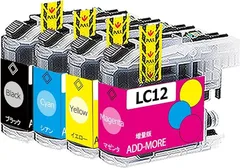 2023年最新】ブラザー LC12BK インクカートリッジ ブラザー インク