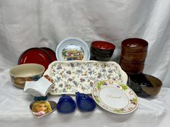 超豪華】曽我ガラス/橘吉/丸善/カメイ/マルイ レトロ食器大量まとめ 