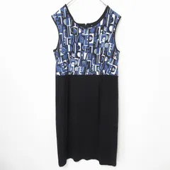 タルボット Talbots ノースリーブ ワンピース 総柄 s946929ss