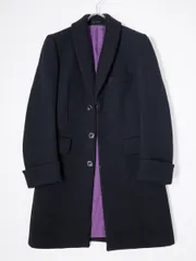 Paul Smithポールスミス メインライン リブショールカラーチェスターコート【S】【MCTA79478】