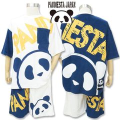 パンディエスタ 半袖Tシャツ ハーフパンツ 523567 セットアップ 白 000 Lサイズ