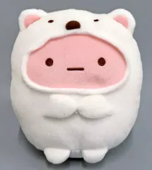 【中古】ぬいぐるみ しろくま あつまるんです なりきりたぴおかころっとぬいぐるみ 「すみっコぐらし」