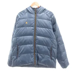 アンブロ UMBRO フーデッド ダウンジャケット O 紺 ネイビー ジップアップ RNB4136 /UO