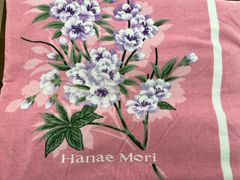 西川産業　ハナエモリ　タオルケット　毛布　HANAE MORI