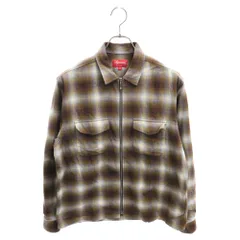 2025年最新】Supreme Shadow Plaid Flannel Zip Up Shirtの人気