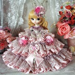 ベルサイユの薔薇 舞踏会に舞うプリンセスのボリュームフリルドレス