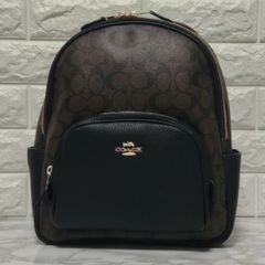 COACH コーチ シグネチャー バックパック ブラウン ブラック 未使用