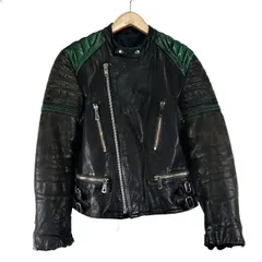 ECHTES LEDER USED LEATHER RIDING  JACKET レザー ライダース ジャケット  大名店