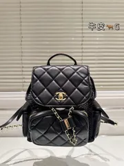 【今日特価】Vintage Chanel 25ss Hollow Weave Backpack - ヴィンテージ シャネル 25ss ホロー ウェーブ バックパック