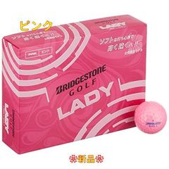 【新品未使用】ピンク BRIDGESTONE(ブリヂストン) ゴルフボール LADY ピンク LBPXJ