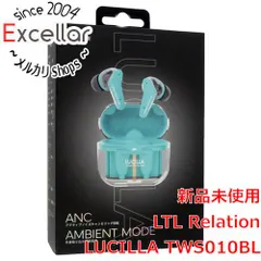 [bn:15] LUCILLA　Bluetoothイヤホン　TWS010BL　ブルー