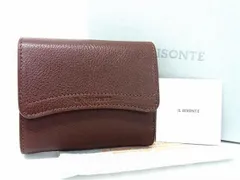■新品■未使用■ IL BISONTE イルビゾンテ レザー コインケース カードケース 小銭入れ メンズ レディース ブラウン系 AS9591