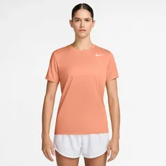 ナイキ 半袖 Tシャツ レディース NIKE Dri-FIT RLGD LBR S/S TEE｜トレーニング ランニンフ  ヨガ スポーツウェア ウエア 吸汗 速乾 ドライ  トップス 半そで 半袖シャツ オレンジ   nike /DX0688-844