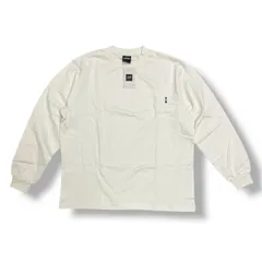 参考上代14300円 未使用品 LQQK Studio L/S RUGBY WEIGHT POCKET TEE ラグビーウェイト ポケット Tシャツ カットソー ルックスタジオ LQS24LT20 ホワイト M 79861A3