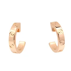 カルティエ CARTIER ピアス ミニラブピアス K18PG（ピンクゴールド） ミニラブピアス レディース Used Aのサムネイル