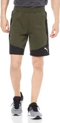 【新品】puma（プーマ）ハーフパンツ メンズ EVOSTRIPE ショーツ　フォレストナイト　849464-70