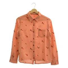 HYSTERIC GLAMOUR / ヒステリックグラマー | チェリー エンブロイダリー シャツ ブラウス | F | ピンク | レディース