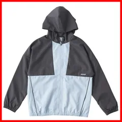 ウィンドブレーカー フルジップパーカー 配色切替 [レピピアルマリオ] 143852 ガールズ