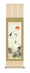 掛け軸 竹本澄庵 松上鶴之図 絹本 希少 軸装 茶道具 掛軸 美品 です。 掛け軸 竹本澄庵 松上鶴之図 絹本 希少 軸装 茶道具 掛軸 美品