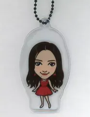 【中古】キーホルダー・マスコット(女性) SAYAKA(Happiness) クリアチャーム 2018カレンダーVer. EXILE TRIBE STATION オンラインカプセル