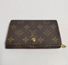 【USED中古品】 Louis Vuitton ルイヴィトン 財布 モノグラム ポルトモネビエトレゾール M61730 正規品 フォロー割