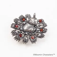 [送料無料] 花の上のリトルミイ ブローチペンダントトップ ※専用BOX付き：碌山 正規取扱店 フェアリーチェ  ※ネックレスチェーンなし【406C0001】