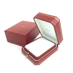Cartier カルティエ ペアリングケース ジュエリーボックス 箱付   レッド 空箱   雑貨　240002230347