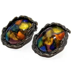 【レトロ·アンティーク·ヴィンテージ】　イヤリング　1セット