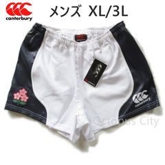 【ピコ】⑤新品レアカンタベリー 日本代表 JAPAN支給ショーツ黒3L 今なら S / M / XL / 5L あります】 canterbury カンタベリー