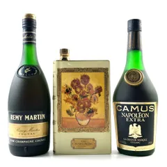 3本 レミーマルタン ヘネシー カミュ コニャック 700ml 3本 カミュ ヘネシー コニャック 700ml