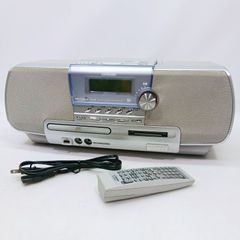 Victor CD MD ポータブルシステム クラビア RD-M2 S シルバー FM AM ビクター