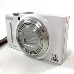 Nikon ニコン COOLPIX S8200 レンズ 4.5-63.0mm 1:3.3-5.9 コンパクトデジタルカメラ ホワイト 動作確認済み【PF-109】