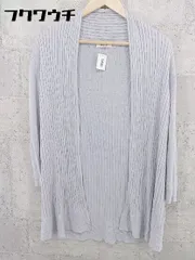 ◇ SOUP スープ  長袖 ロング カーディガン サイズ11 グレー レディース  【中古】 【1002801202934】