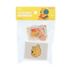 【メール便】くまのプーさん フレークシール ボックス入フレークシール ファニーフェイス ディズニー サンスター文具 DECOシール デコレーション キャラクター グッズ 
