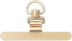 House+design Smartphone Strap Holder, Ultra-Thin 0.2mm, Compatible with All Models (Gold (Stainless Steel), Free)
