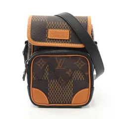 ルイ・ヴィトン LOUIS VUITTON ショルダーバッグ LOUIS VUITTON × NIGO アマゾン メッセンジャー N40357 PVCコーティングキャンバス レザー LV×NIGO アマゾン・メッセンジャー