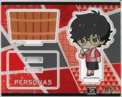 ペルソナ　25周年　セガラッキーくじ　缶バッジ　アクリルスタンド　主人公　雨宮蓮 ペルソナ 25周年 セガラッキーくじ 缶バッジ アクリルスタンド