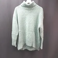 ◇ niko and… タートルネック セーター プルオーバー 秋冬コーデ 長袖 ニット サイズ<!-利用不可文字-!> グリーン レディース E  【1310050040475】