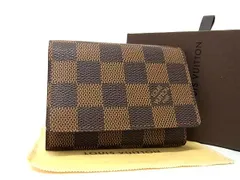 LOUIS VUITTON ダミエ 名刺入れ N62920 楽天市場】LOUIS VUITTON ルイ ヴィトン ダミエ アンヴェロップ