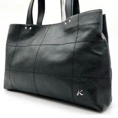 極美品　キタムラ　ハンドバッグ　トートバッグ　レザー 極美品】キタムラ ハンドバッグ レザー アイボリー トートバッグ