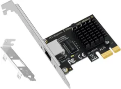 Side3 2.5Gbps LANカード NIC Gigabitネットワークカード Realtek RTL8125BG PCIe x1 接続 RJ45(1個)
