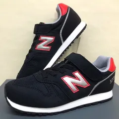 ★新品★『ニューバランス』NB ニューバランス　キッズランニング　YV373ブラック（AA2)19.0センチ