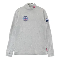 サイズ：0 PEARLY GATES パーリーゲイツ  ハイネック長袖Tシャツ  グレー系 [240101353178]# ゴルフウェア レディース ストスト