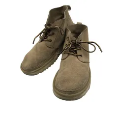 UGG アグ レースアップブーツ 1100025 メンズ ベージュ 26cm 靴 シューズ スエード おしゃれ 中古 KW1