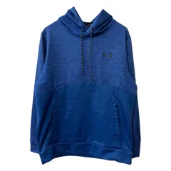 UNDER ARMOUR ロゴスウェット パーカー S ブルー アンダーアーマー フーディー プルオーバー トップス 古着卸 アメリカ仕入 a709-6002