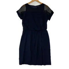 UNTITLED  アンタイトル  ワンピース size2/ネイビー